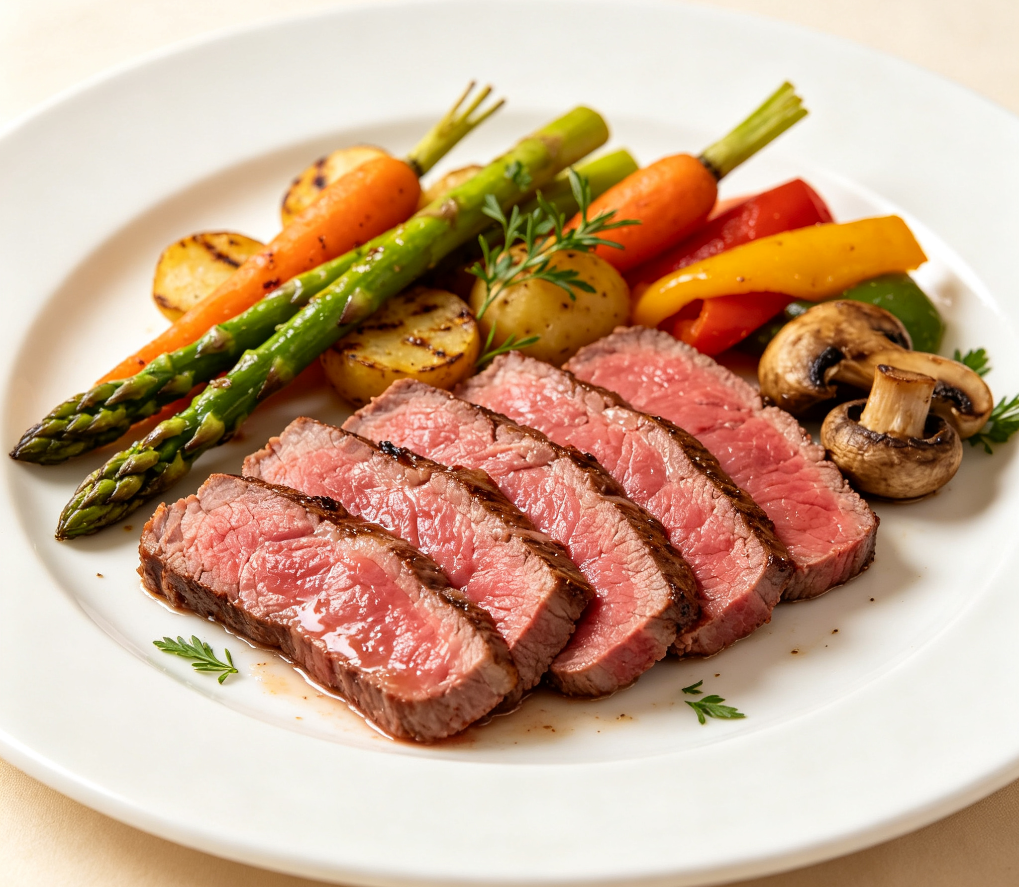 Beef & Roast Vegetable Dinner