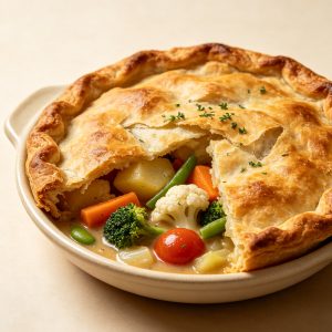 Seasonal Vegetable Pie