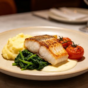 Grilled Cod Loin