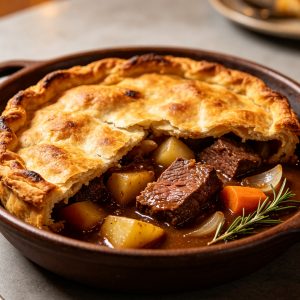 Slow Cooked Beef Pie