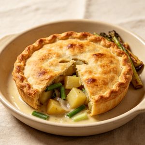 Leek & Potato Pie