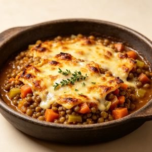 Vegetable & Lentil Casserole