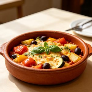 Mediterranean Vegetable Casserole