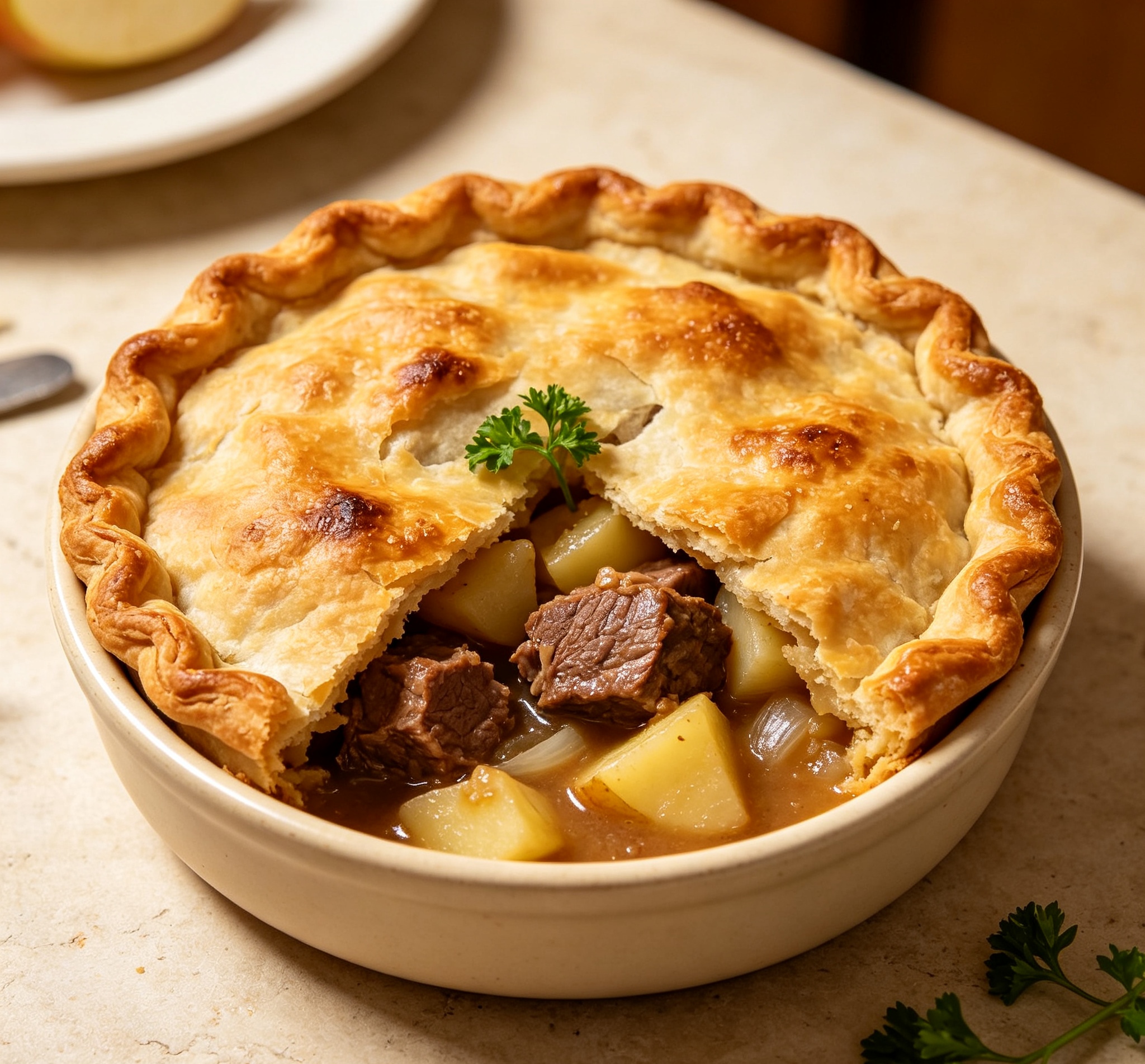 Pork & Apple Pie